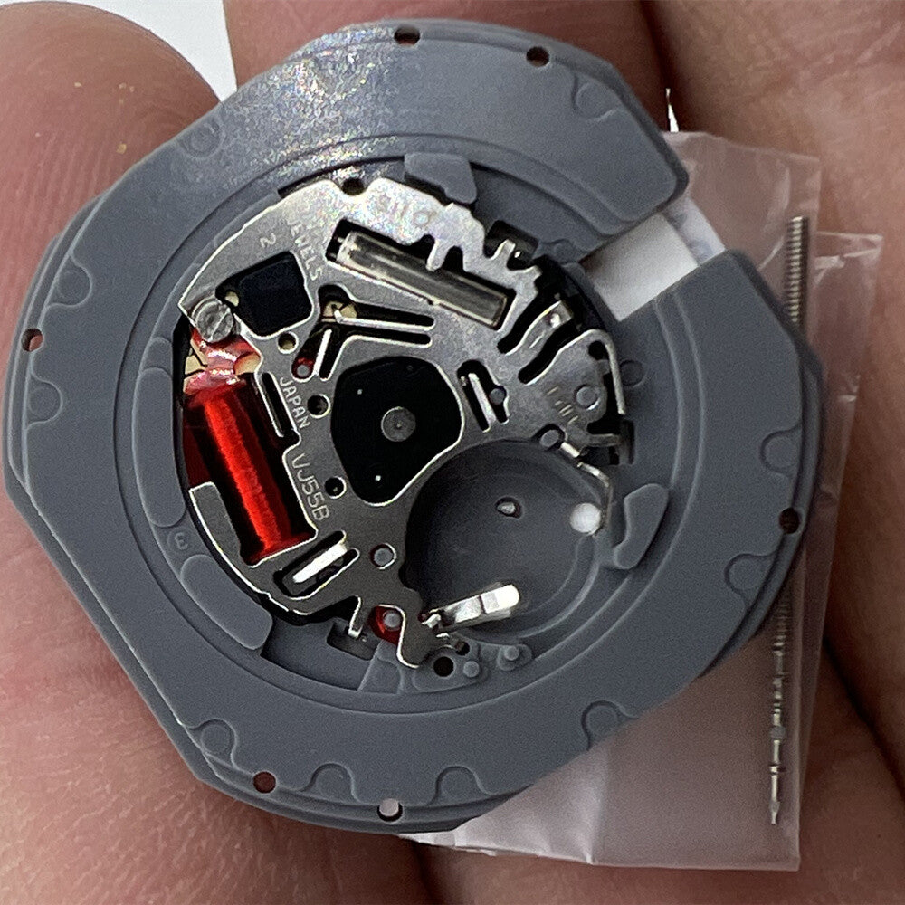 Hattori Epson TMI VJ55 VJ55B Watch Quartz Movement Date At 3/6 Japan Made