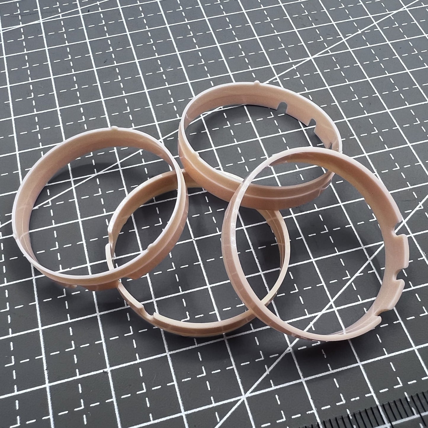 5 PIECES Watch Case Mount Spacer Ring Fixing Ring for ETA G10.211 Movement