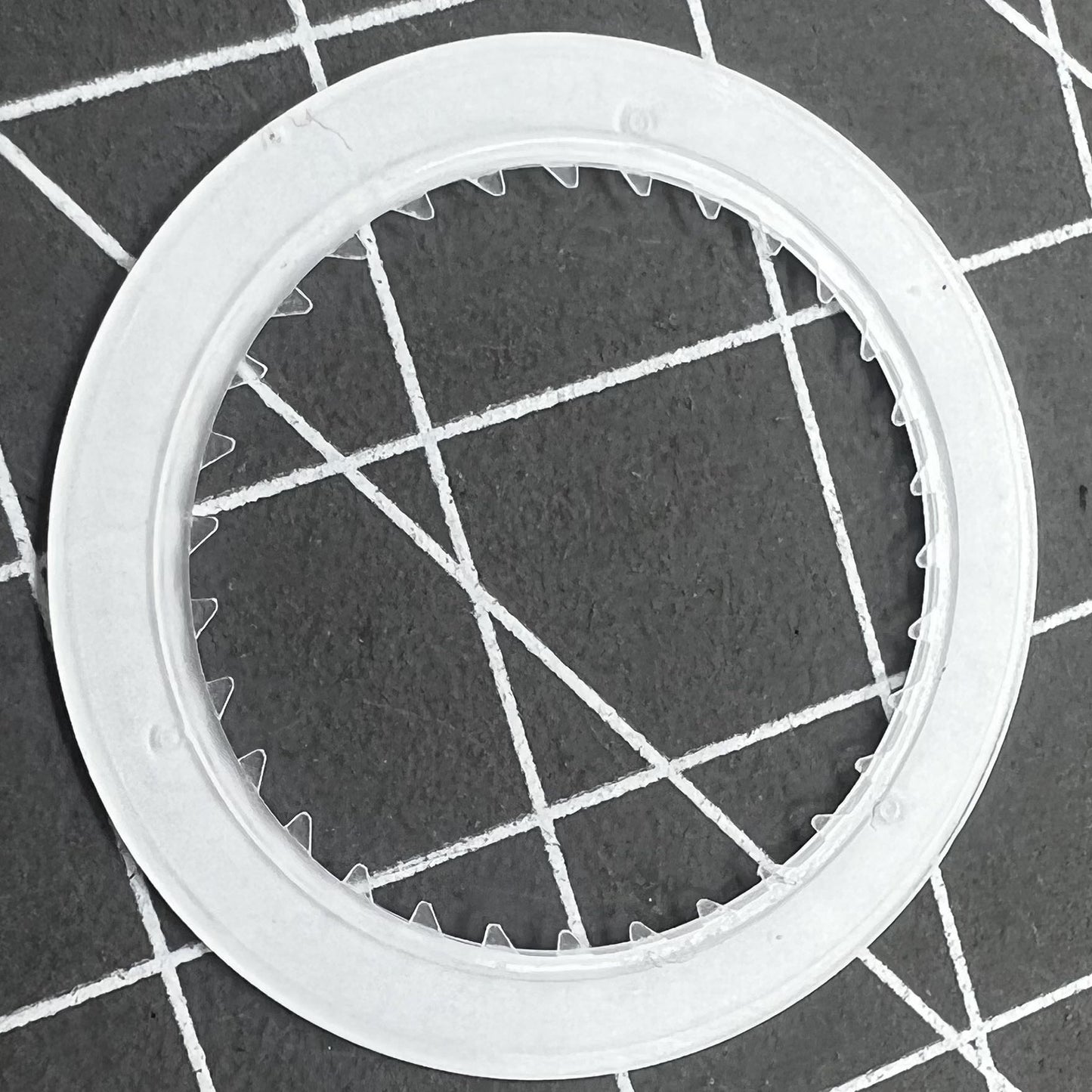 White Date Disk Wheel Date Wheel Generic for Movement ETA C01.211 Date At 3