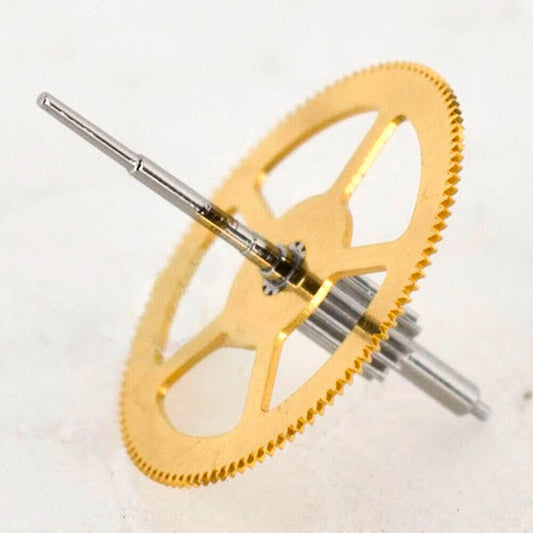 Pointer wheel watch hand at 9 o'clock position for ETA C01.211 movement, precise Swiss component.
