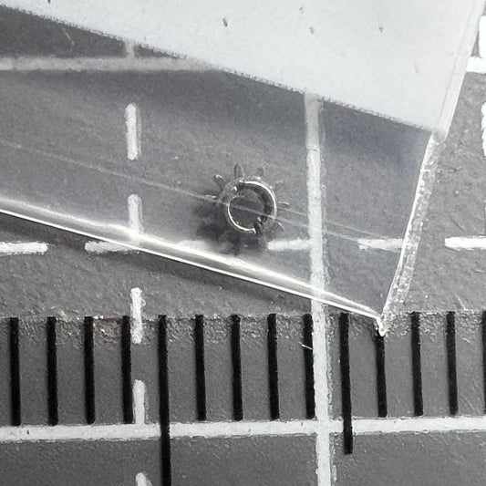 Set of 2 winding pinions for NH35 NH36 watch movements, precision spare parts.