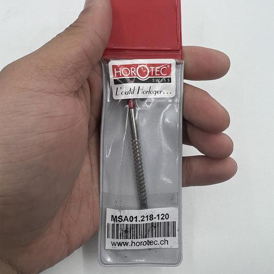Horotec MSA01.218 precision watchmakers screwdriver 120mm with 1.20mm tip for delicate watch repairs