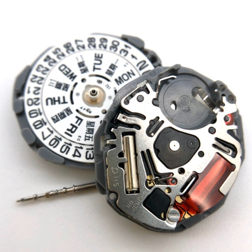 Hattori Epson TMI VJ23 quartz watch movement, precision Japan-made mechanism for accessories.