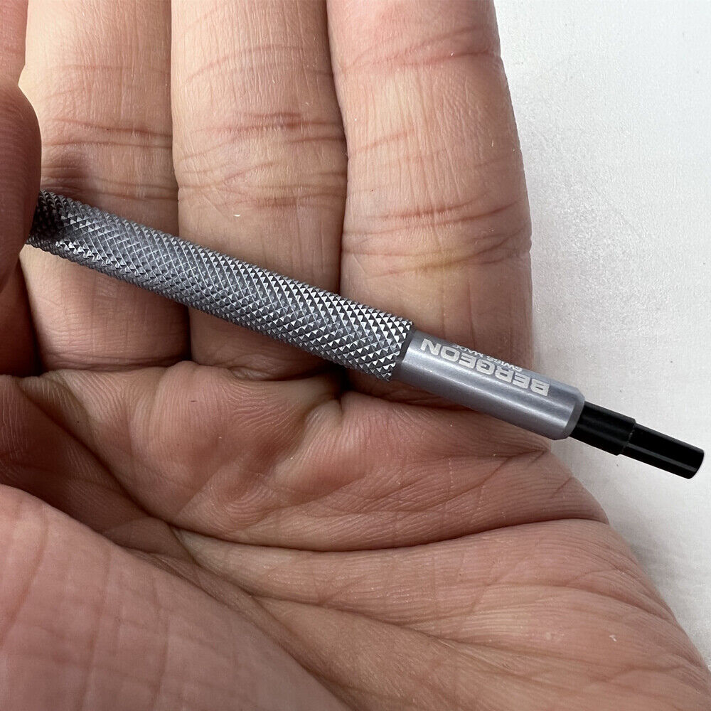Bergeon 7404-1 precision tool for fitting watch hands, ideal for accurate watch repair and assembly.
