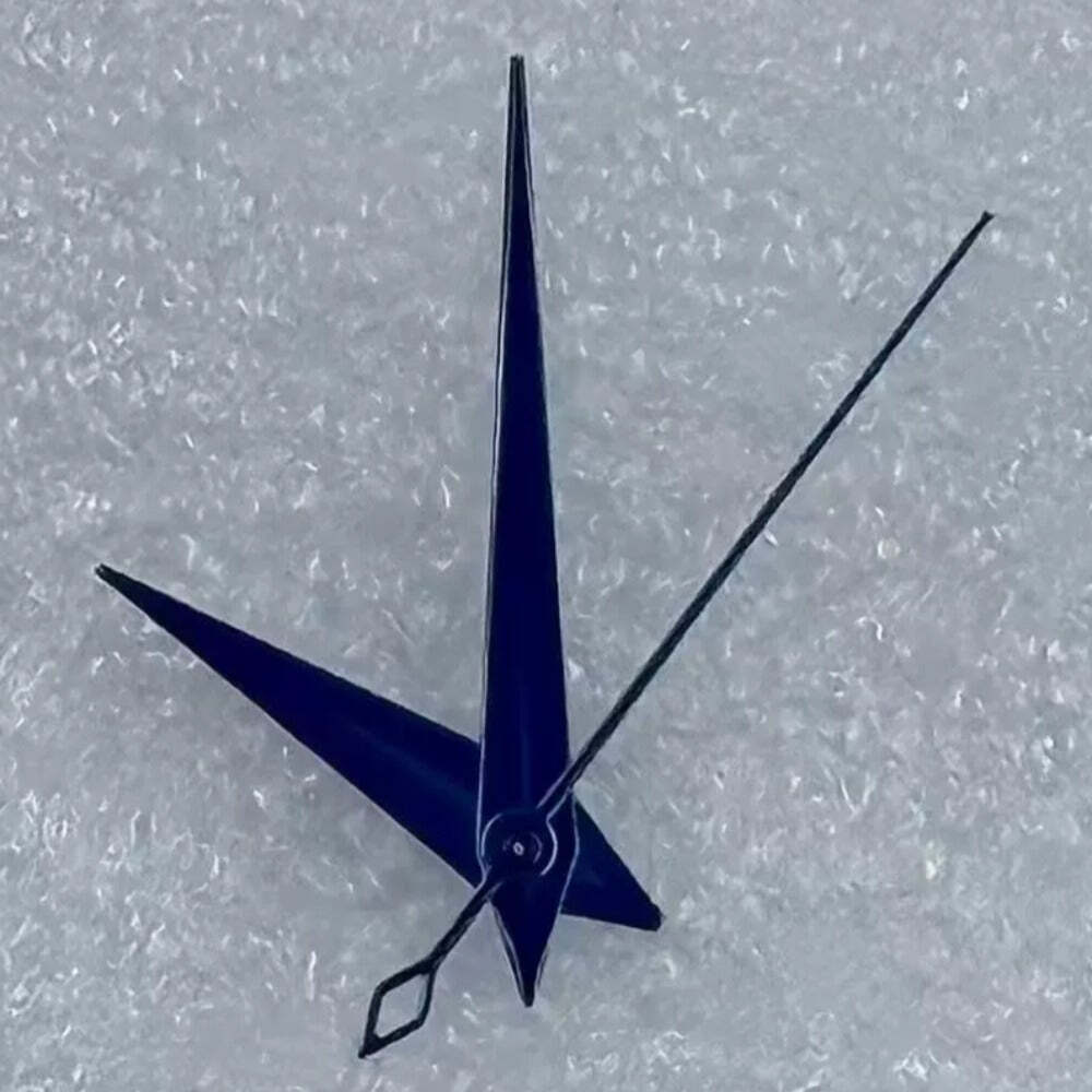 Dark blue cocktail hands set for NH35/36, NH38, NH72, NH70 watches, precise and stylish watch accessory.