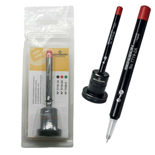 Bergeon 7719-2A automatic oiler tool for precise watchmaker lubrication, ideal for fine watch accessories.