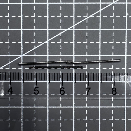 Replacement winding stems set for ETA 255.111 movement, 3 pieces for watch repair accessories.
