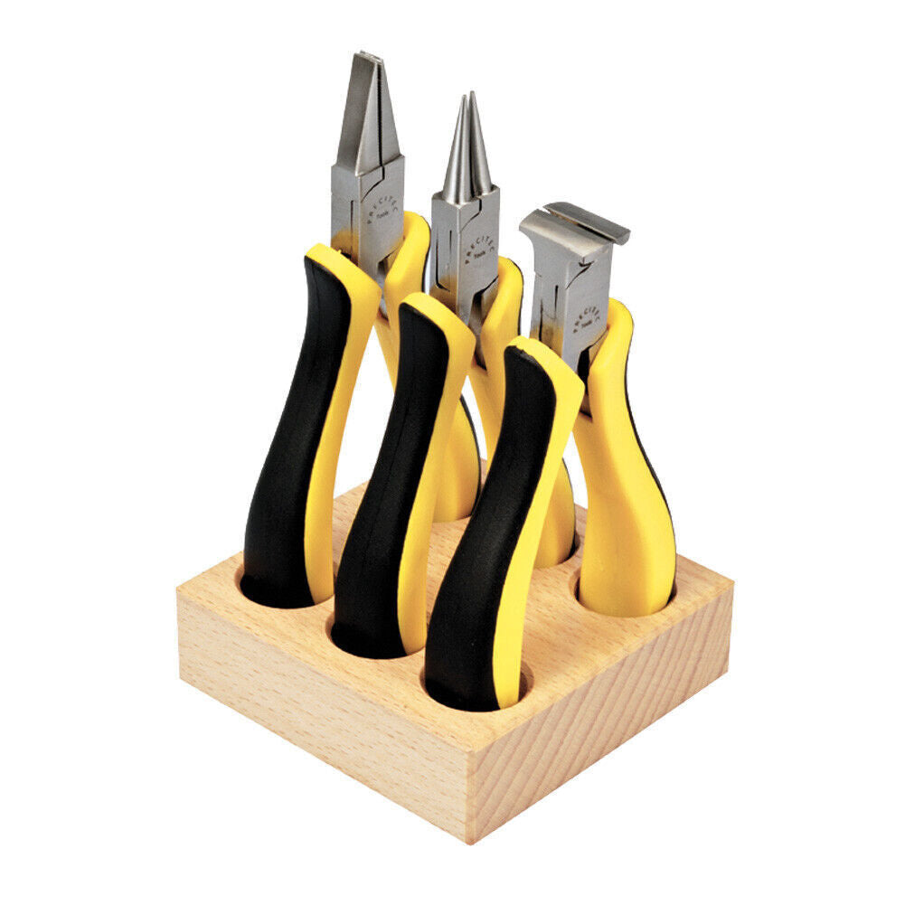 Assortiment de pinces Horotec MSA11.818 MSA11.801-B /11.809 /11.827, 3 pièces