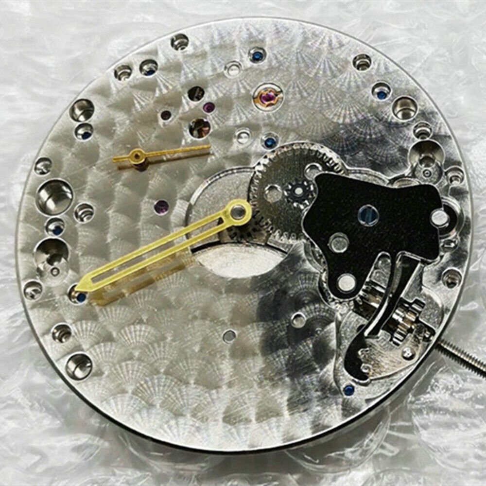 Tianjin mechanical watch movement ETA 6497 with small second at 9, precision timekeeping component for watches.