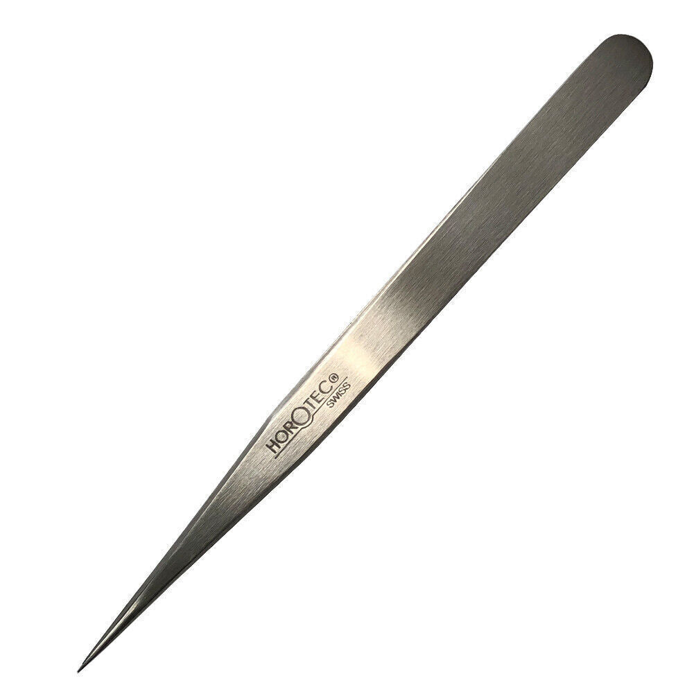 Horotec MSA12.302-27 Strong and Pointed Tweezers for Stones Watchmaker Tool