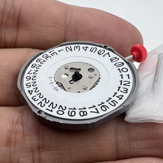 Japan Made Miyota 2415 quartz watch movement with date display at 3 o?clock