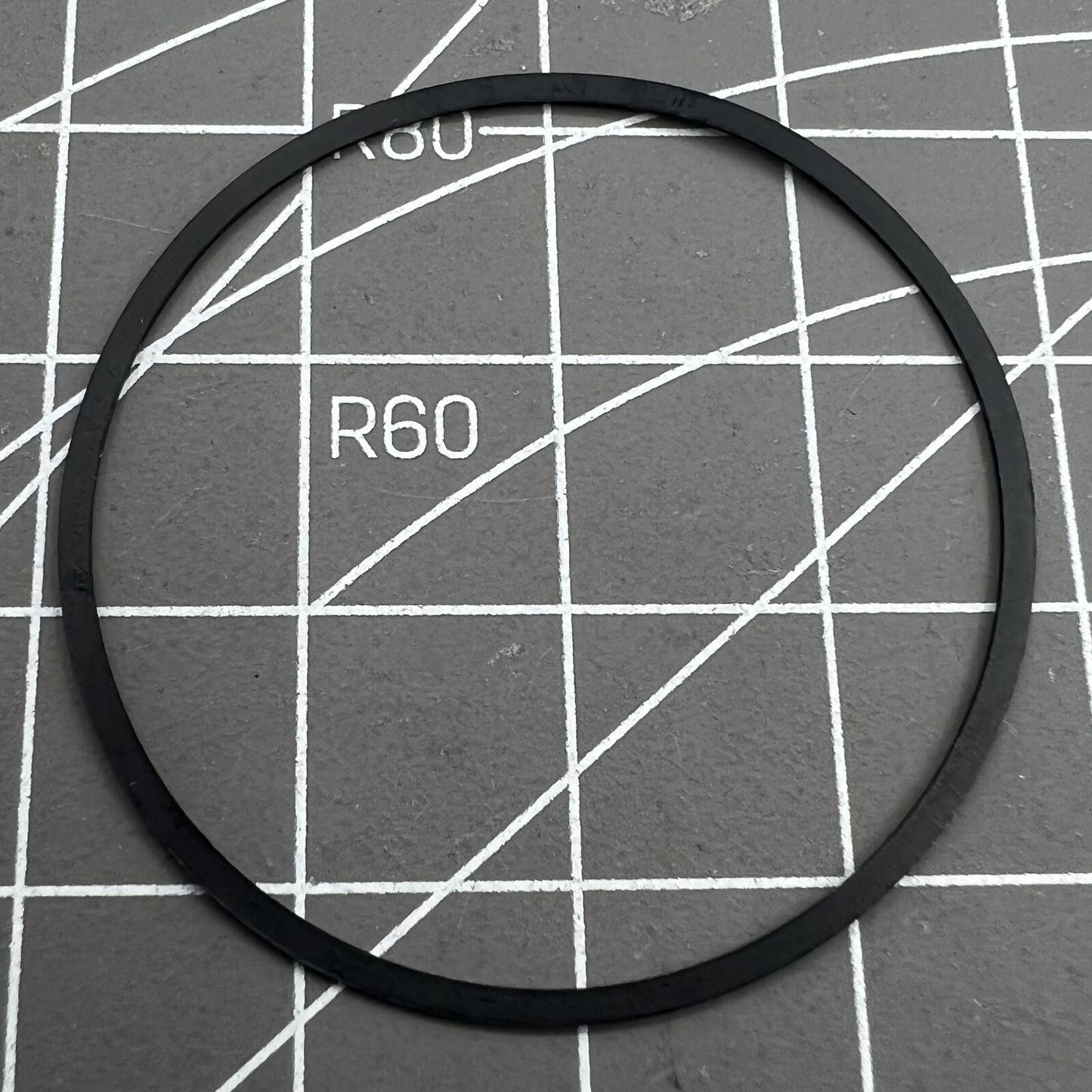 Watch gasket O-ring for Citizen Eco-Drive H504 E111 quartz movement back case seal, durable and precise fit