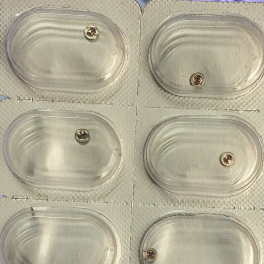 Replacement plate cap jewel by Brand Generic for ETA 2836 2834 2824 watch movements, ensuring precision and durability.