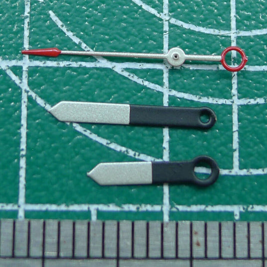Wholesale black and white watch hands by P1-H4-C104 for Miyota 2035 quartz movement, precise timing parts.