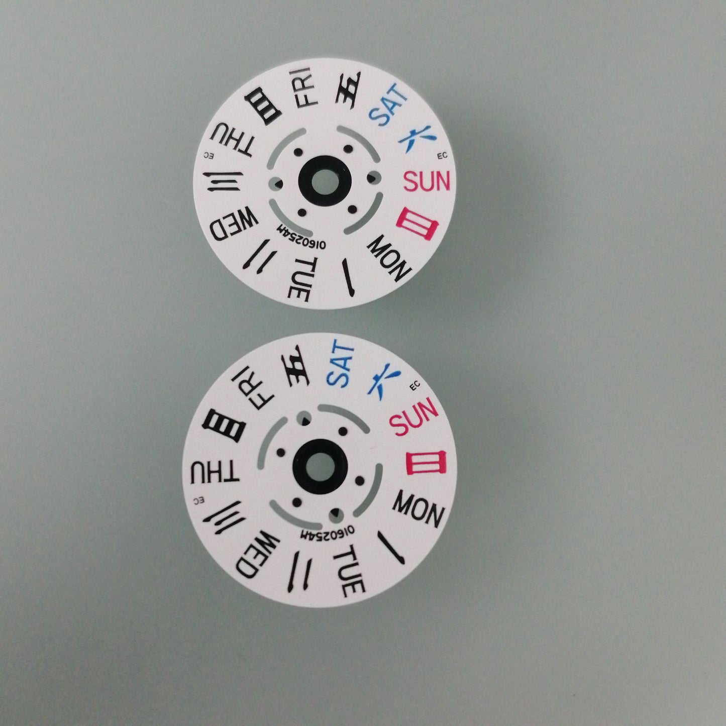 Watch Part Watch Dial Discs Week Dial Fit For Movement NH35 NH36 Spare Parts