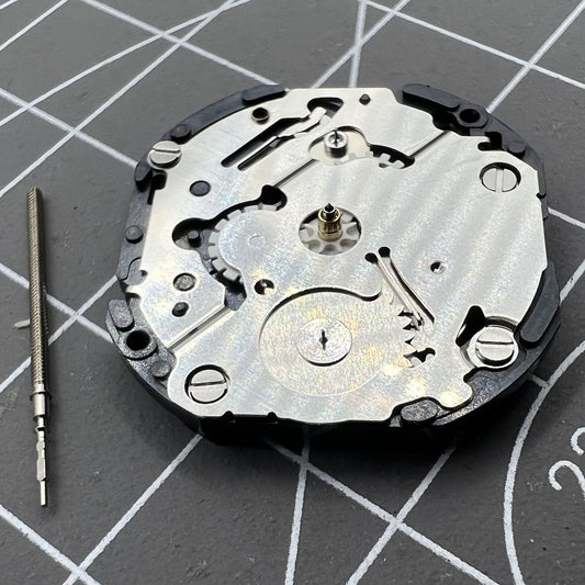 Hattori Epson VX3PE quartz movement for Japan-made watches, ensuring precise timekeeping and reliability.