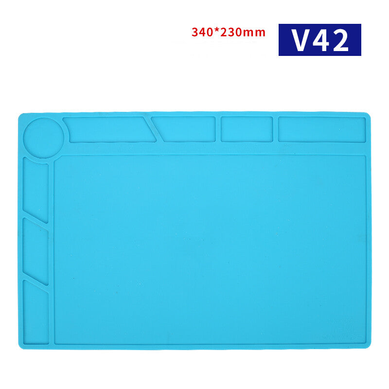 Heat-Resistant Soldering Station Silicon Soldering Watch Repair Mat Work Pad