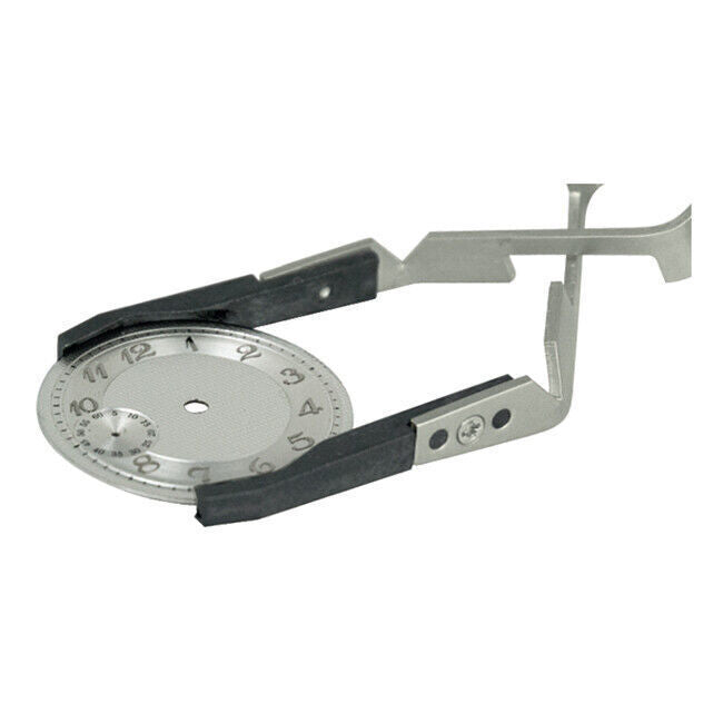 Bergeon 7140 Kreuzverriegelungspinzette für Kristalle und Zifferblätter