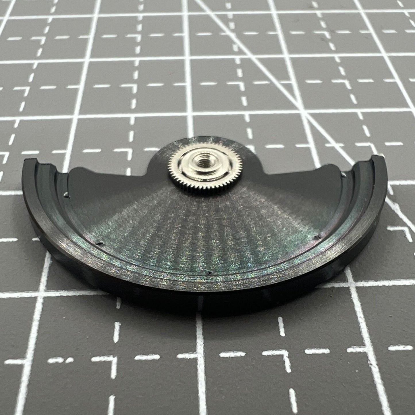 Black Line Wave carved rotor enhancing Miyota NH35 NH36 watch movement performance.