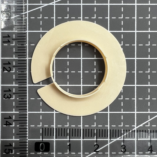 Set of 2 Spacer Rings for ETA 255.411 watch movement, precision fit for secure assembly.