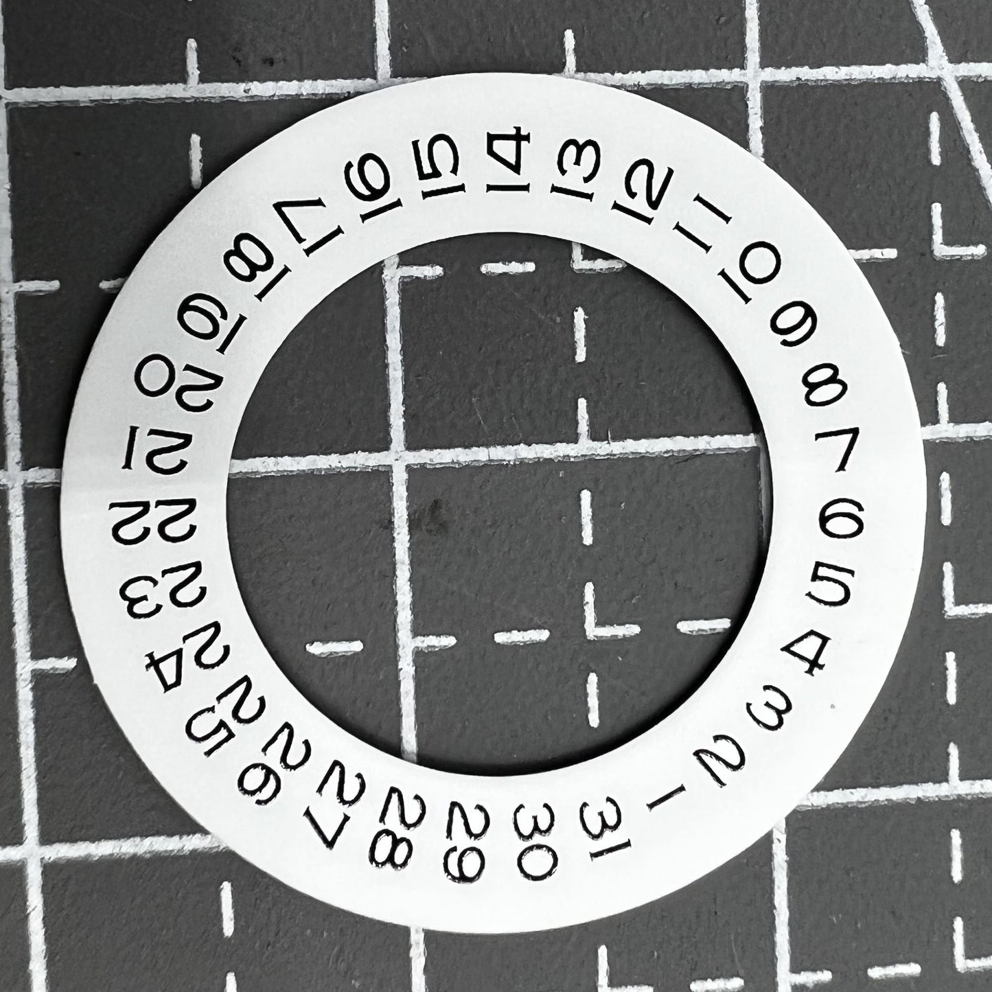 2 PIECES Thicken Date Disk Wheel Overlay for Tianjin Seagull 2824 2836 2813 8215