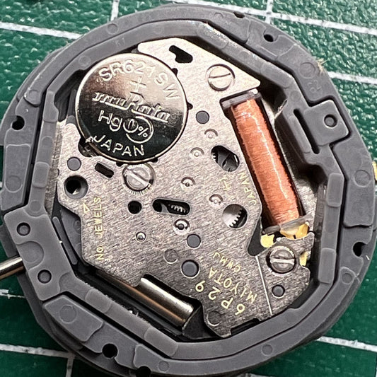 Miyota 6P29 Japan quartz movement for watch repair, precise and reliable by Miyota.