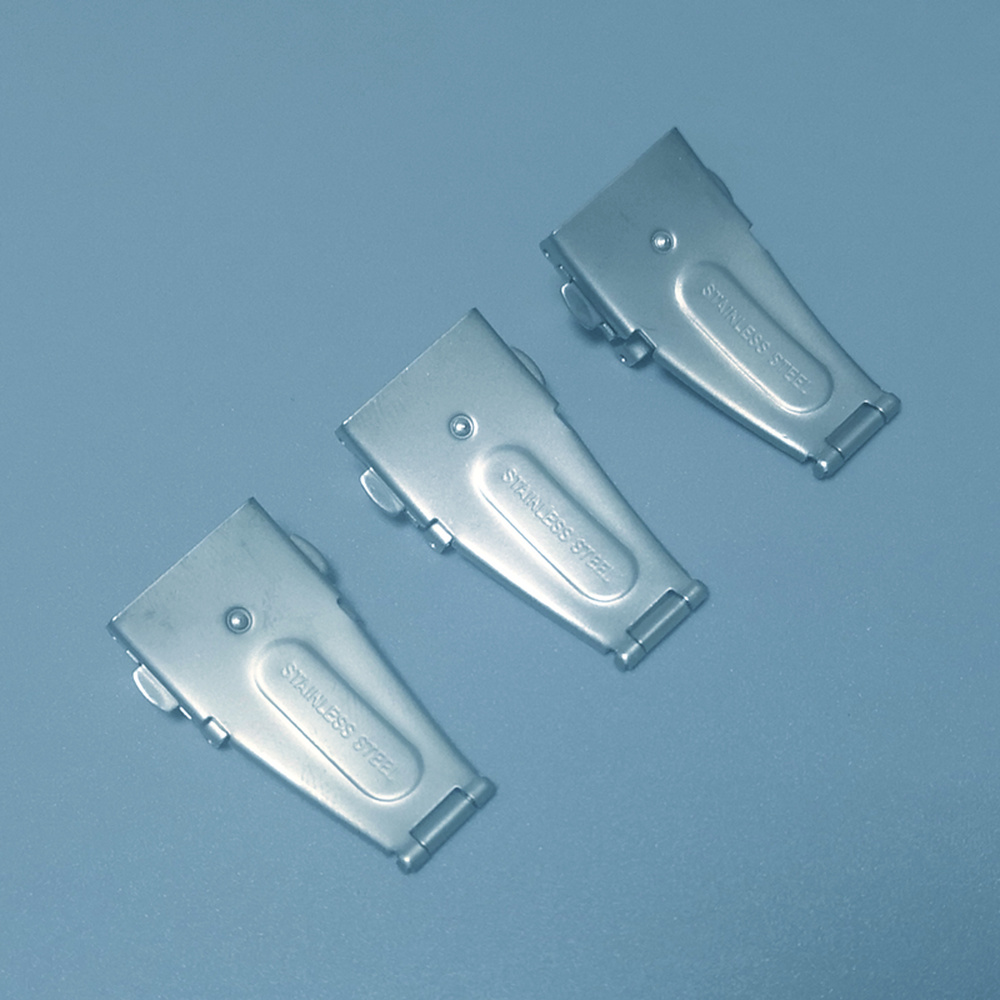 Stainless Steel Watch Clasps Butterfly Buckle Double Press Repair Accessories