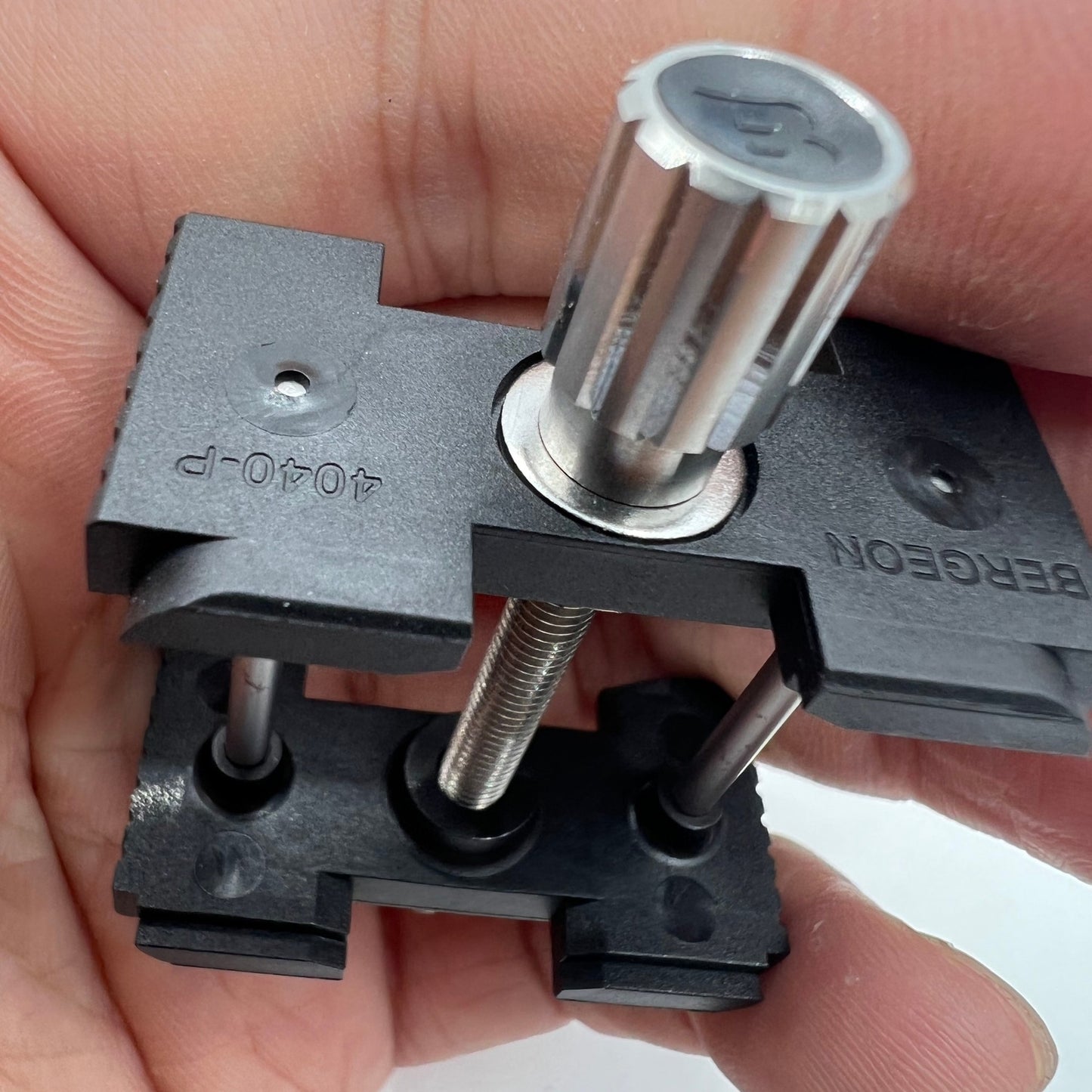 Bergeon 4040-P Extensible And Reversible Movement Holder Swiss Made