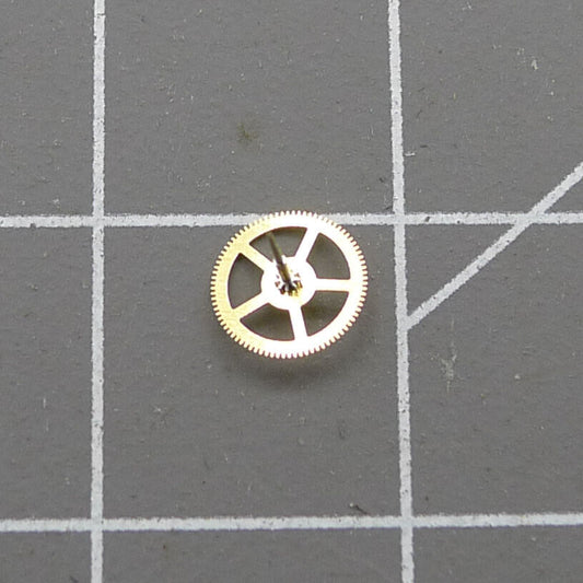 1. Golden 4.5H second wheels set for Miyota 82S5 82S7 watch movement, 3 pieces included.