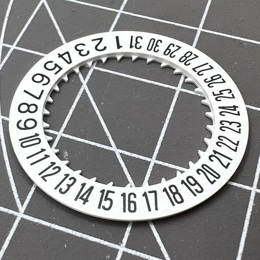 Arabic date disk wheel for Japan NH35 automatic mechanical watch movement, precision replacement part.