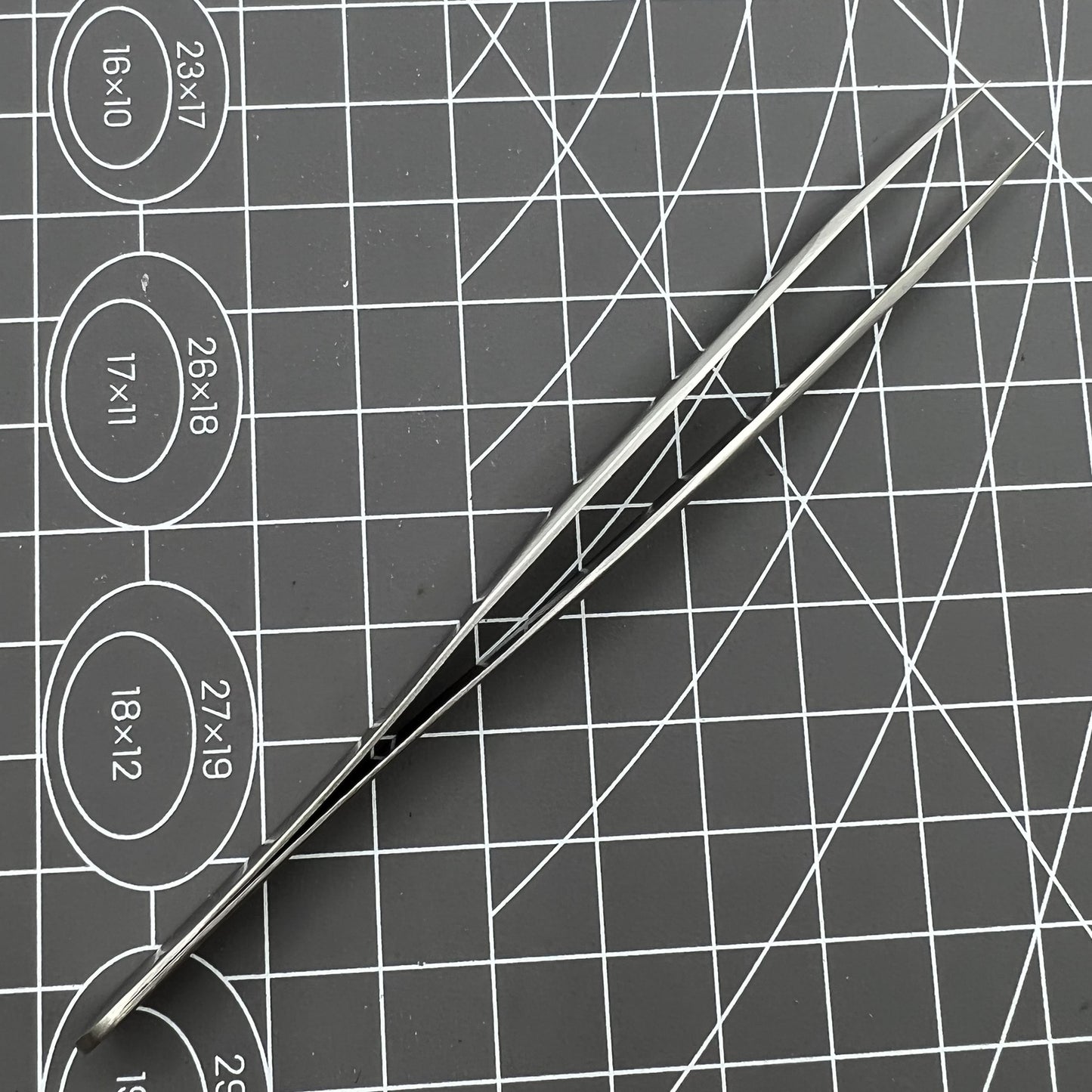 Antimagnetische Pinzette Bergeon 7024-3, in der Schweiz hergestellt, Größe 120 mm