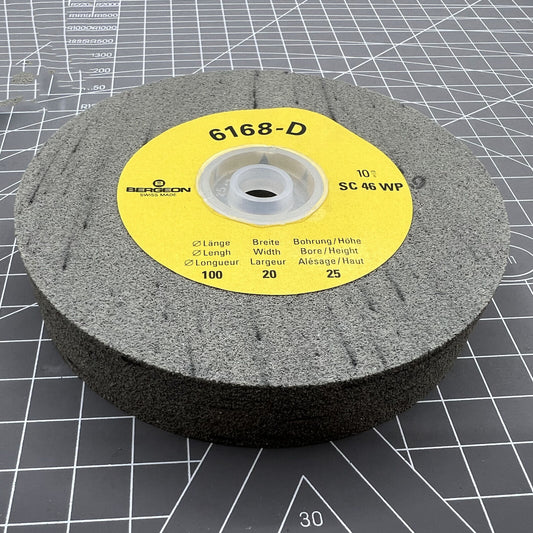 Swiss Made Bergeon 6168-D coarse Artifex wheel for precise watch hand fitting and finishing.