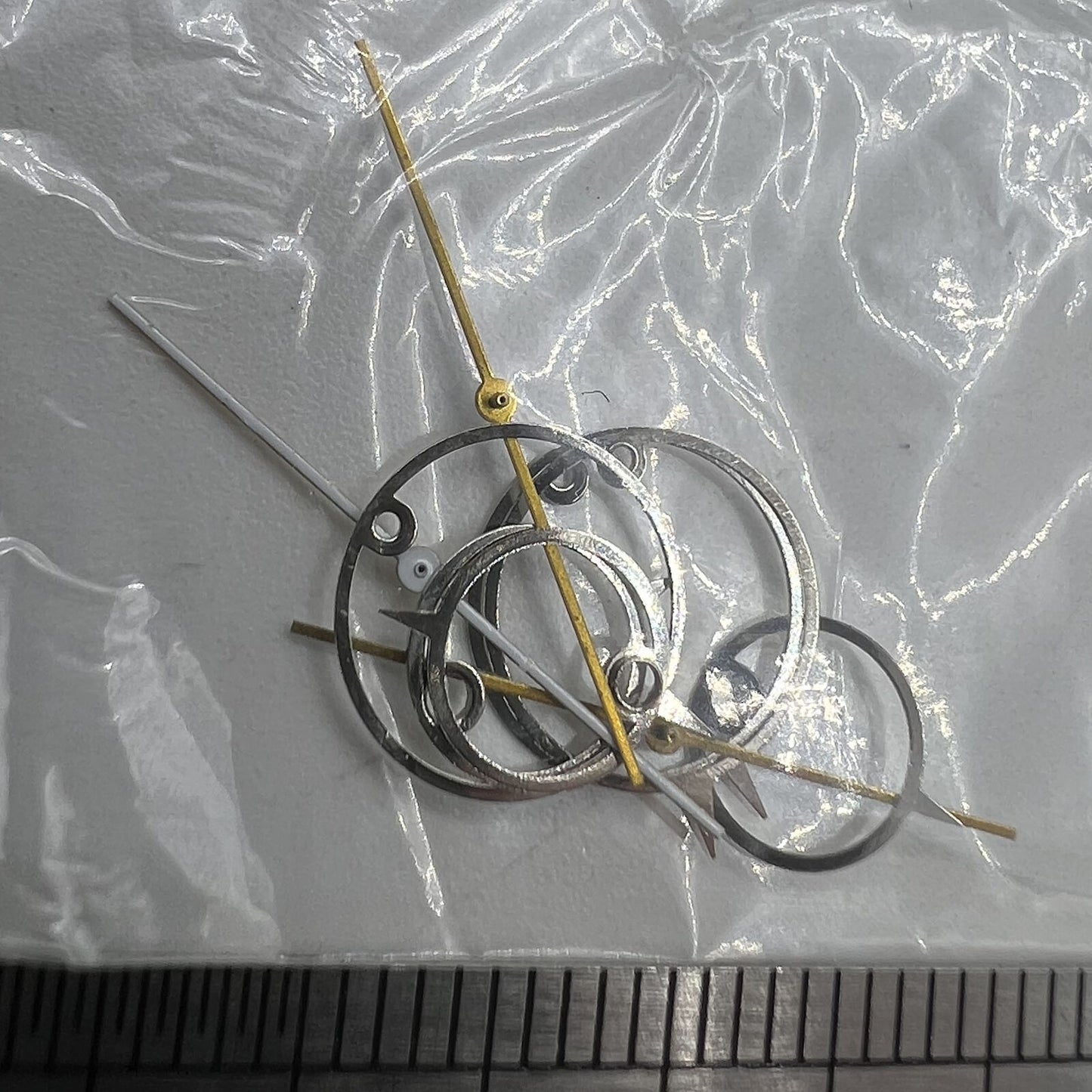 Uhrzeiger, 11 mm, rund, spitz, unregelmäßig, modisch, für Miyota 2035 Quarzwerk