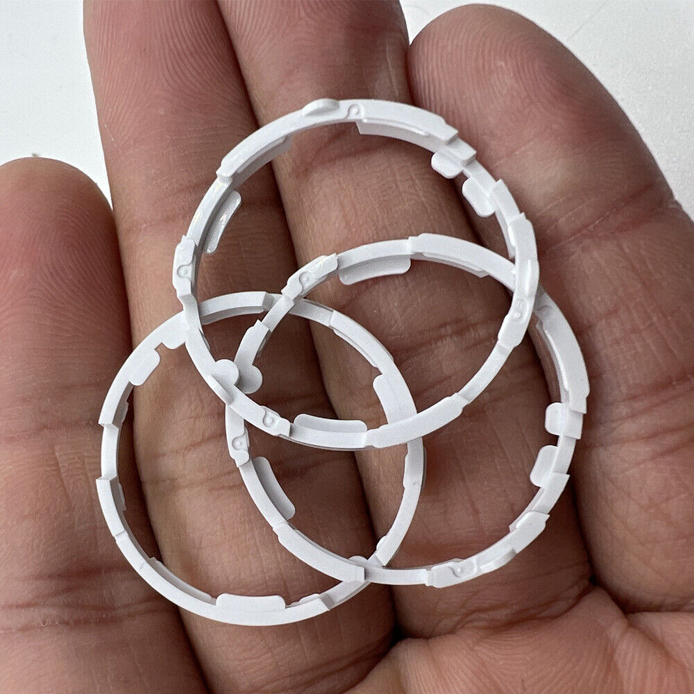 Durable plastic cushion spacer ring for Miyota 8200/8215 watch movements, precise fit.