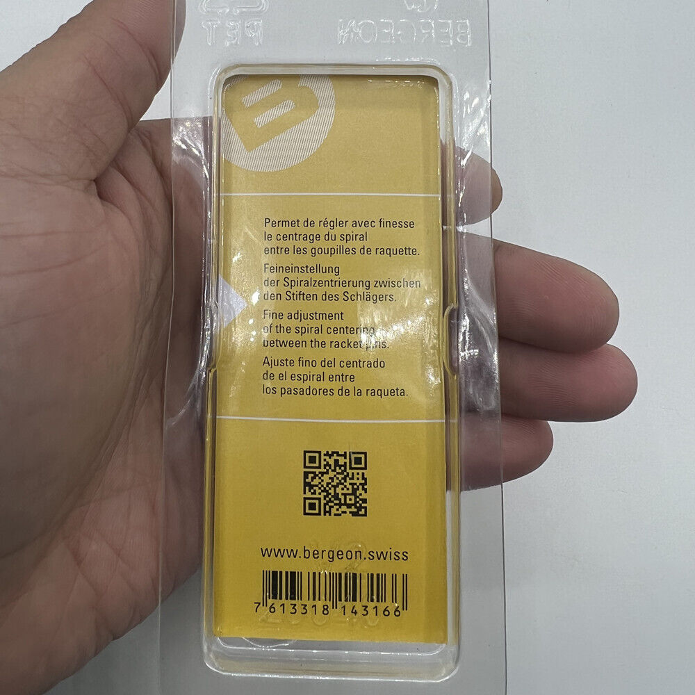 Bergeon 31081-TETC precision screwdriver for ETACHRON piton adjustments in watch repair.