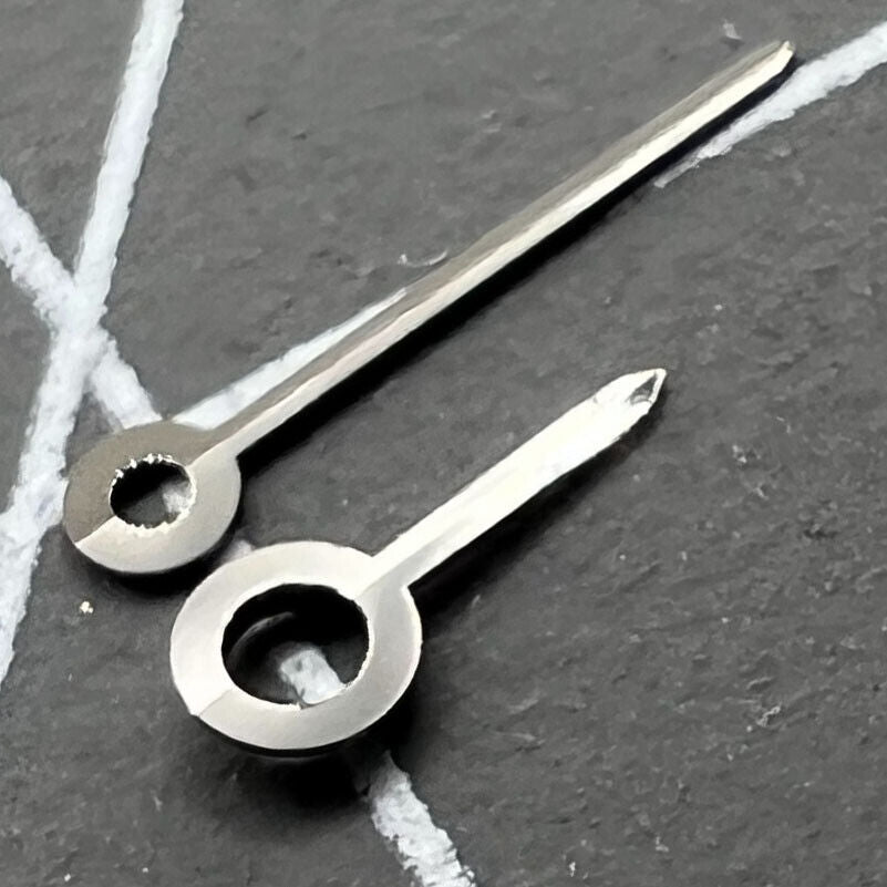 Black 2 hands for Ronda 751 quartz watch movement, sleek design for precise timekeeping.