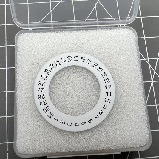 28.5mm AP front date wheel compatible with 2813 movement, front date display for watch repair.