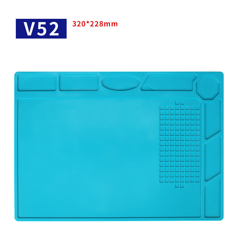 Heat-Resistant Soldering Station Silicon Soldering Watch Repair Mat Work Pad