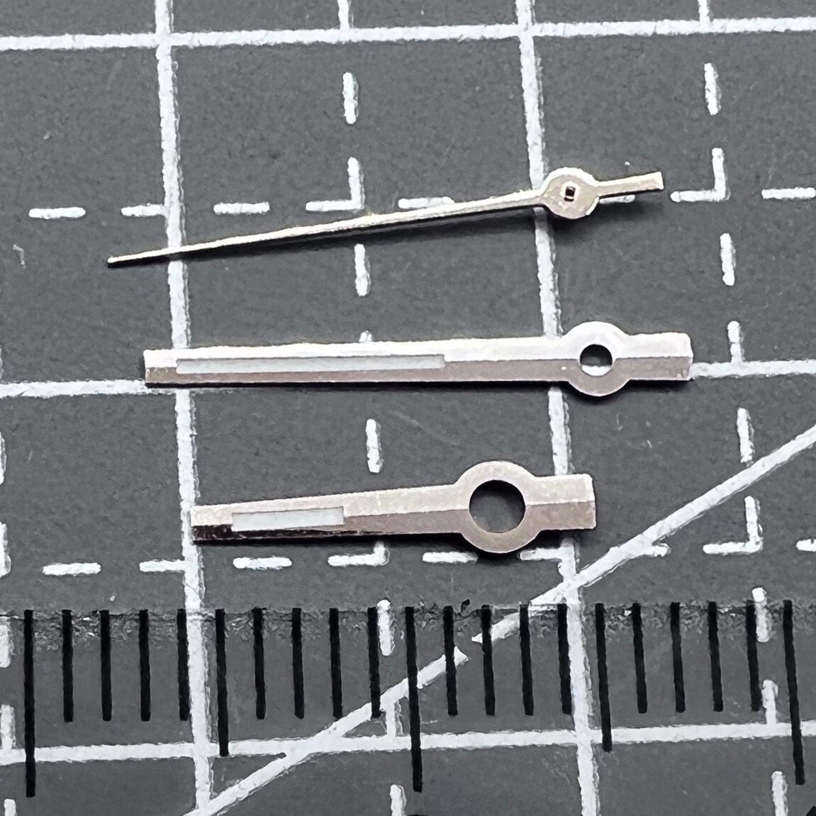 Grünes Lume Zeigerset mit Roségoldrand für Miyota 8285 Dayjust Modell