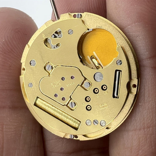Ronda 1015 Swiss quartz watch movement for precise timekeeping in watch accessories