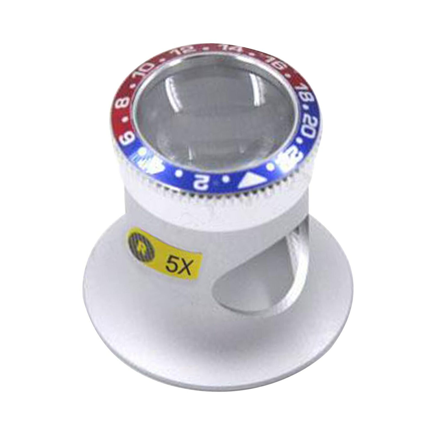 Jewelers Loupe Magnifier Glass Premium Aluminum Magnifying Eye Loop