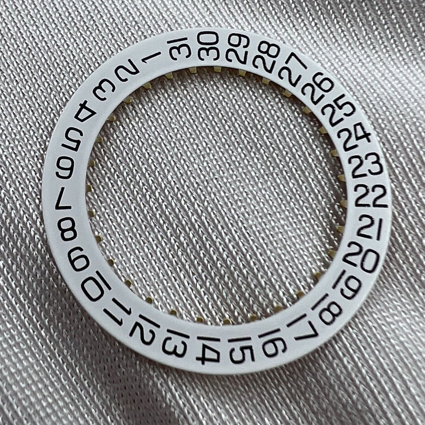 Generic White Date Disk Wheel Date Wheel Date@6 for ETA2824-2 Movement