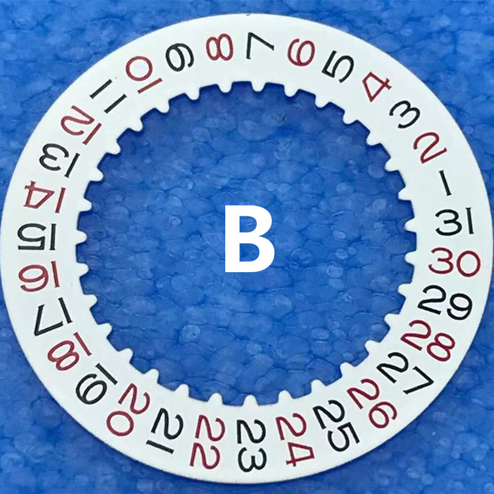 Generic China Made Replacement Date Disk Wheel Date Wheel for RLX 3135 Movement