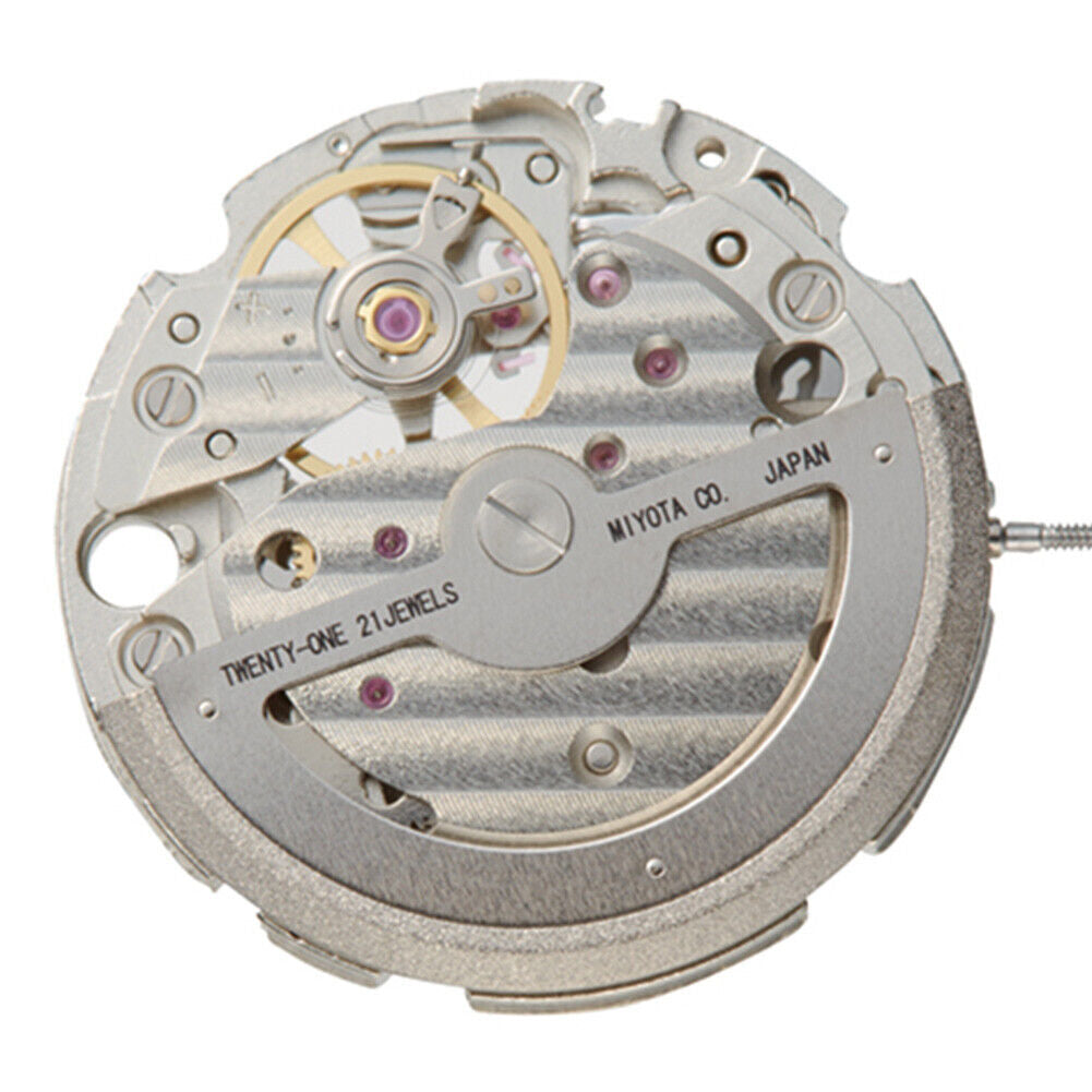 Miyota / Citizen 82S5 Silver Plated Japan Automatic Mechanical Movement