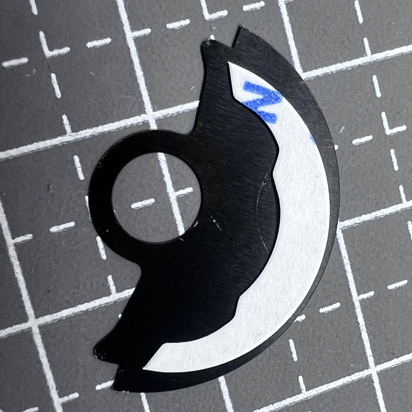 Rabbit~China Zodiac Rotor Oscillating Weight Overlay for NH35 NH36 4R35