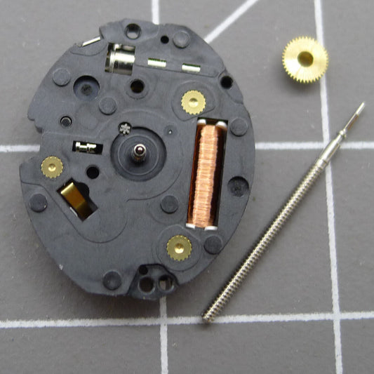 Hattori Epson TMI VX11 Quartz Watch Movement, Japan-made for precise timekeeping.