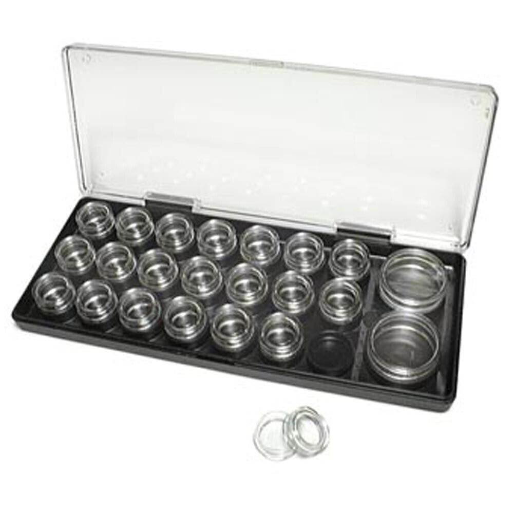 Bergeon 6088-D Storage Box Plastic With 21 Insert Boxes
