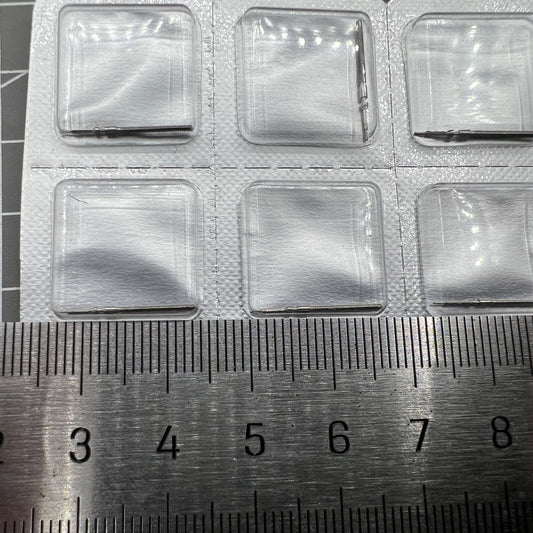 Replacement winding stem for ISA 8171 8161 watch movement, durable watch repair part.