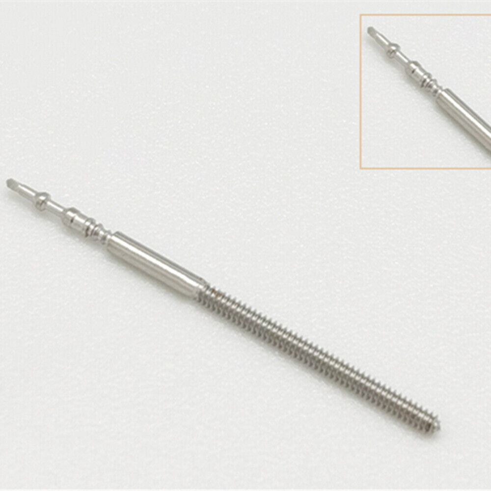 1. Set of 10 generic watch winding stems for GM00 GM10 movements, ideal for repairs and replacements.