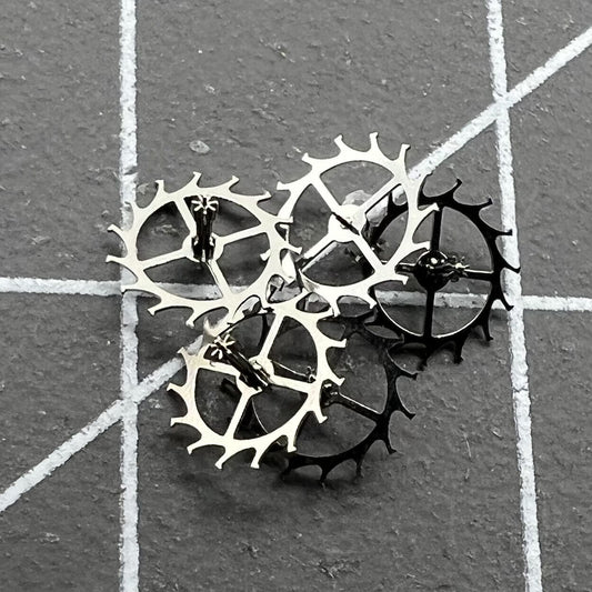 Escape wheel for NH35/NH36 watch movement by Japan Made, essential watch part for precision timing